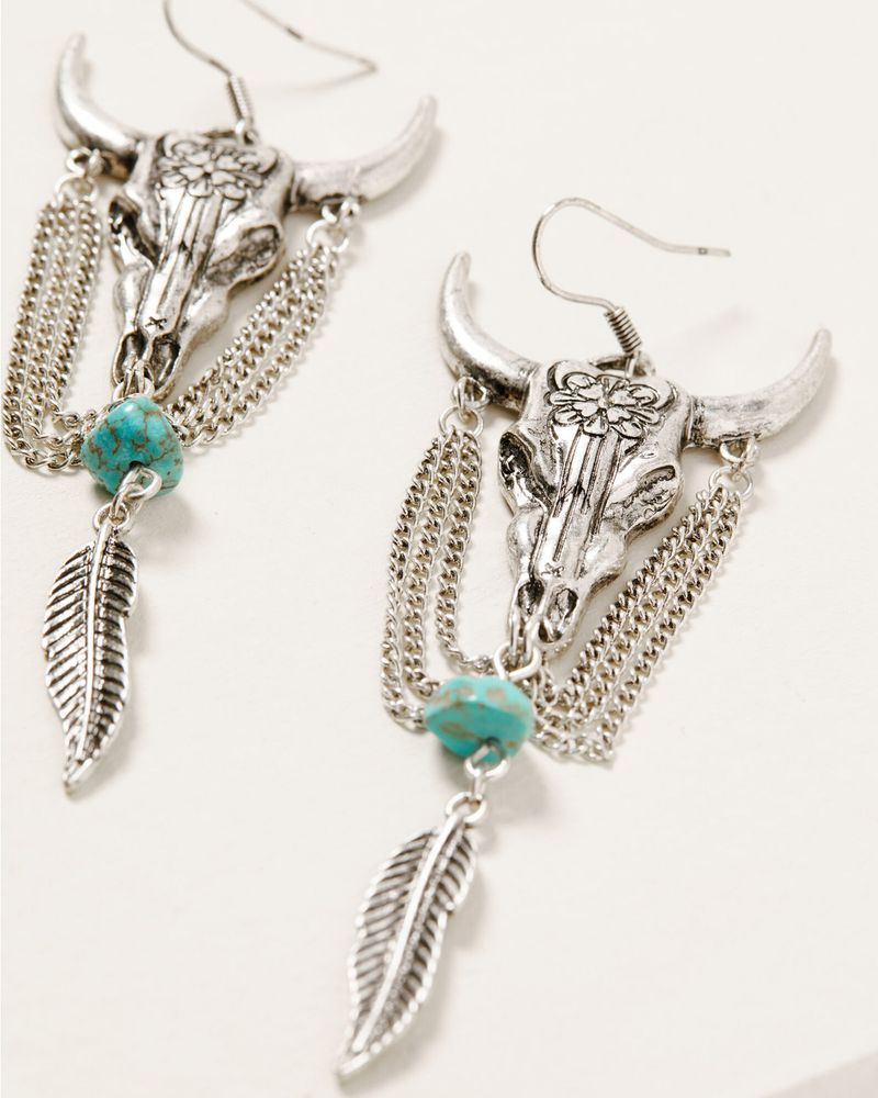 Shyanne Women's Ida Longhorn Earrings
