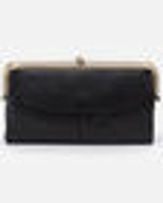 Hobo Women's Lauren Black Leather Clutch Wallet