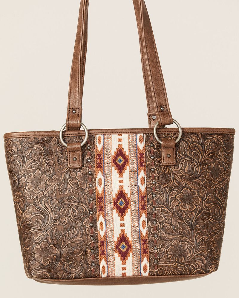 Shyanne Women's Tooled Southwestern Tote Bag