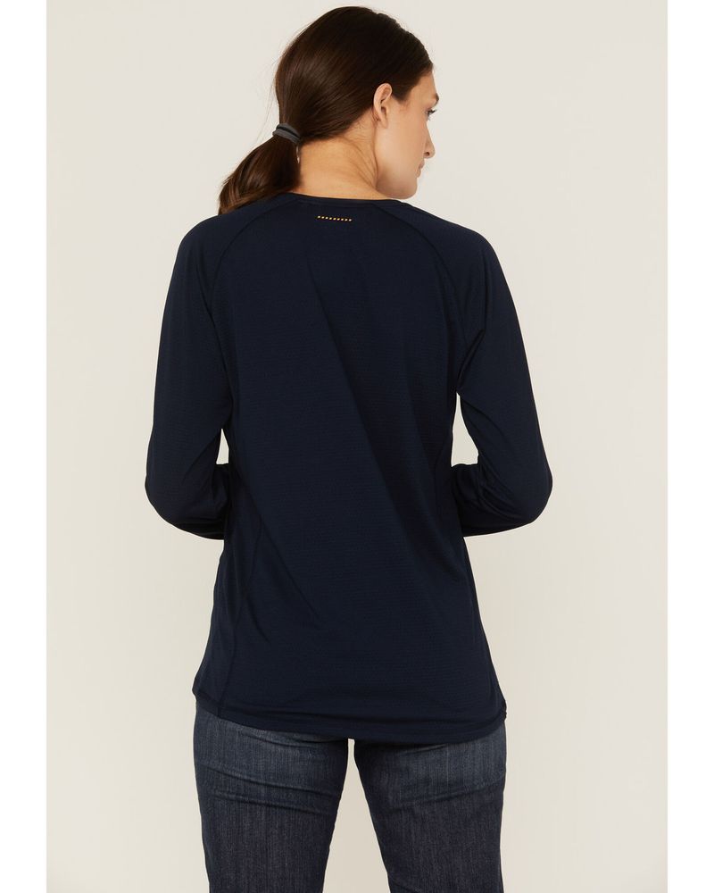 Ariat Women's Eclipse Rebar Heat Fighter Logo Long Sleeve Work T-Shirt