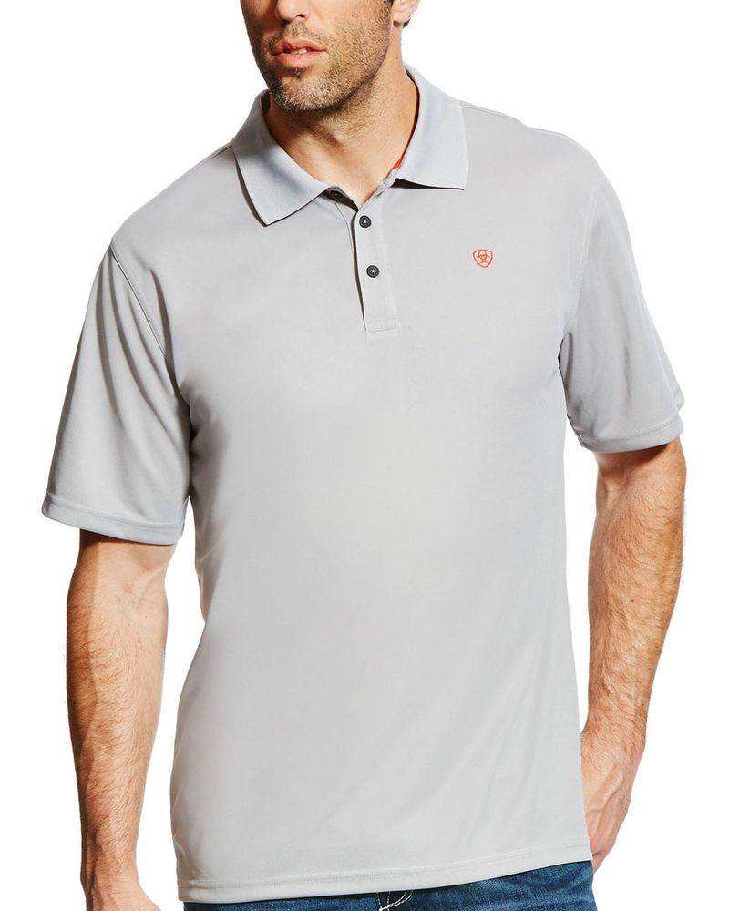 Ariat Men's Tek SPF Short Sleeve Work Polo Shirt