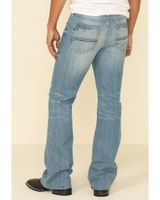 Cody James Men's Hamshackle Light Wash Stretch Relaxed Boot Jeans