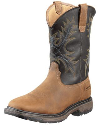 Ariat Men's Workhog H2O Waterproof Steel Toe Western Work Boots