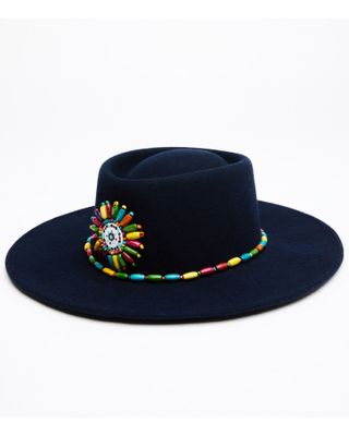 Shyanne Women's Black Harmony Wool Felt Western Hat