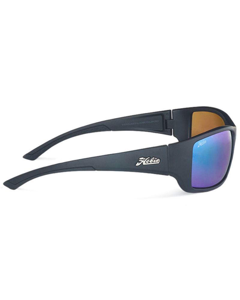 Hobie Men's Everglades Satin Black & Copper Frame Polarized Sunglasses