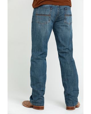Cody James Men's Bozeman Medium Wash Stretch Slim Bootcut Jeans