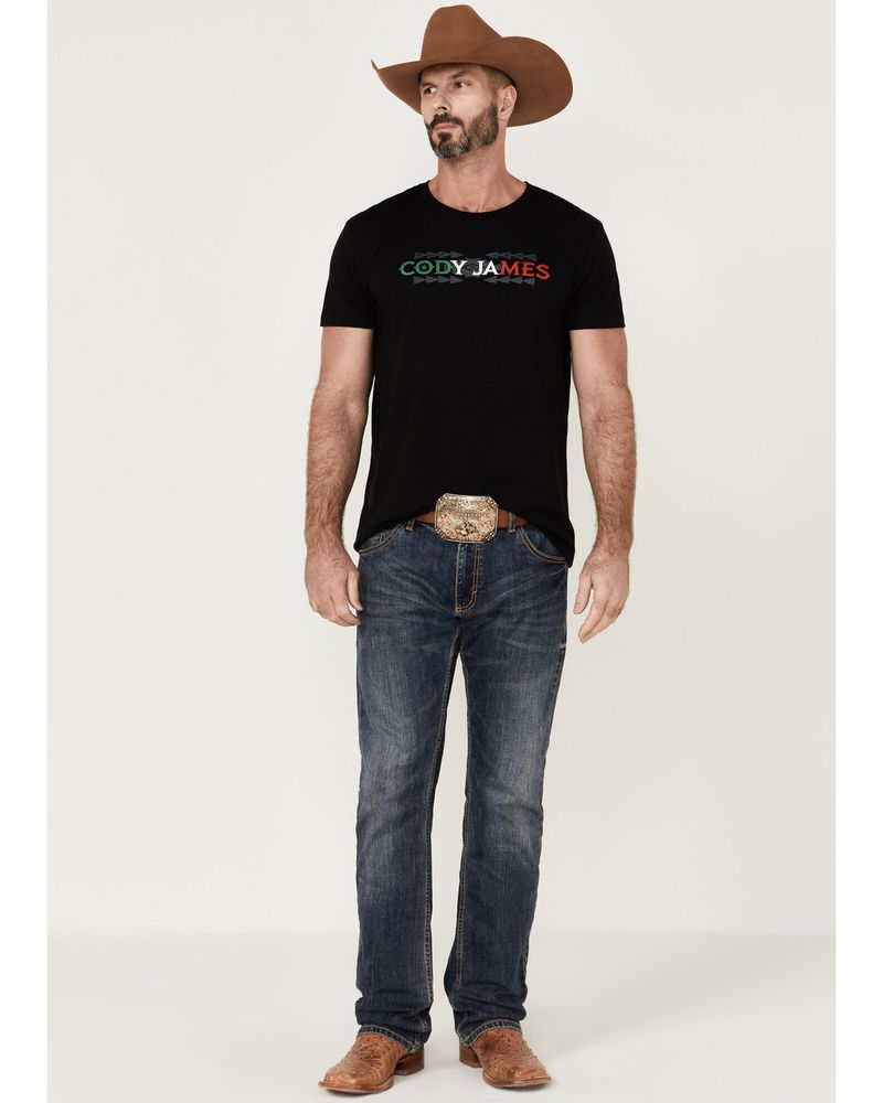 Cody James Men's Mexico Logo Graphic Short Sleeve T-Shirt
