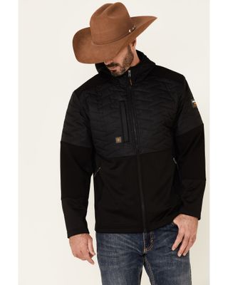 Ariat Men's Rebar Black Cloud 9 Insulated Zip-Front Work Jacket