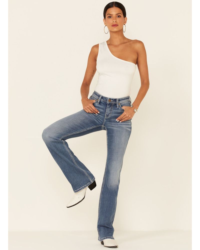 Women's Shyanne Medium Basic Bootcut Stretch Jeans