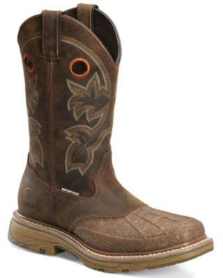 Double-H Men's Carlos Waterproof Western Work Boots - Composite Toe