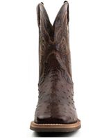 Dan Post Men's Alamosa Hand Ostrich Quill Western Boots - Broad Square Toe