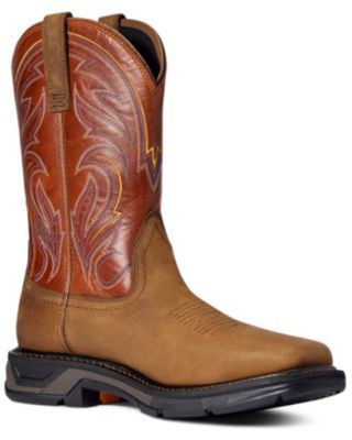 Ariat Men's WorkHog XT Cottonwood Western Work Boots - Soft Toe