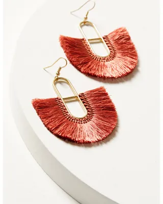 Shyanne Women's Golden Hour Fringe Earrings