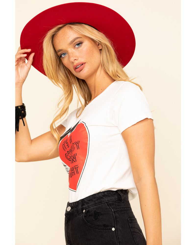 Bandit Brand Women's Cowboy Lovin' Graphic Short Sleeve Tee