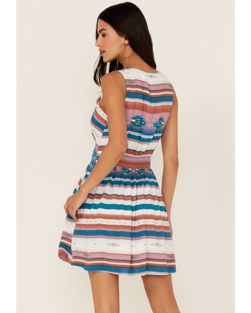 Idyllwind Women's Southwestern Print Sleeveless Dress