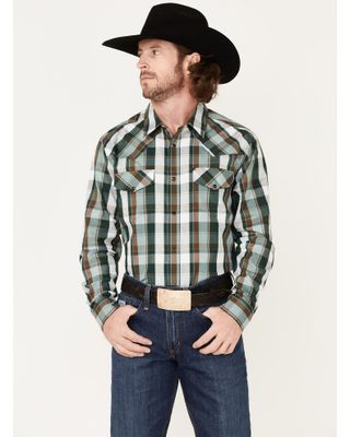 Gibson Men's Hoss Plaid Snap Western Shirt