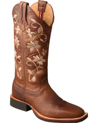 Twisted X Women's Floral Embroidered Western Boots