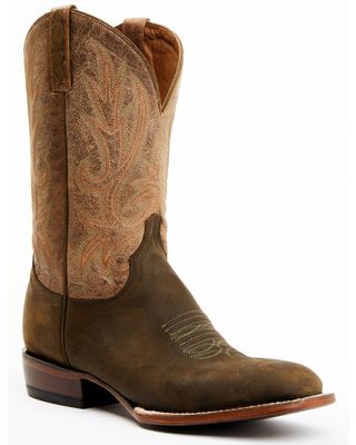 Lucchese Men's Gordon Western Boots - Broad Square Toe
