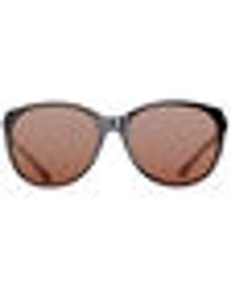 Hobie Women's Dana Crystal Brown & Copper Polarized Sunglasses