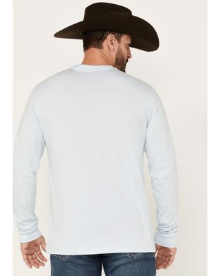 Wrangler Men's American Denim Long Sleeve T-Shirt