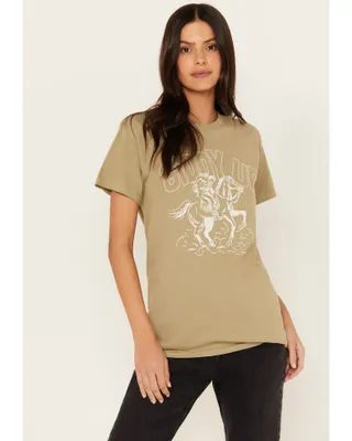 Youth Revolt Women's Giddy Up Short Sleeve Graphic Tee