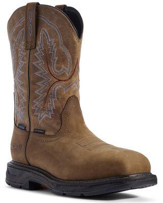 Ariat Men's Workhog XT Western Work Boots - Carbon Toe
