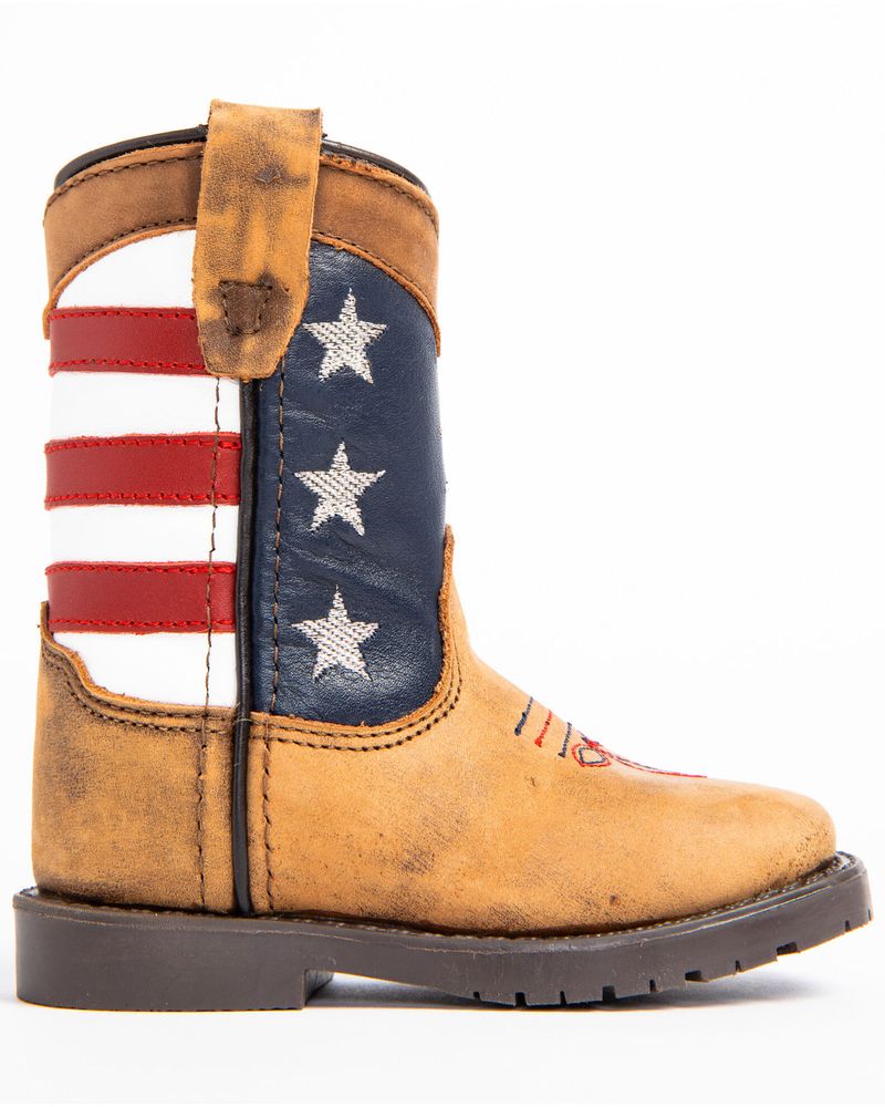cody james ripped flag boots