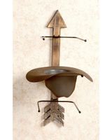 BB Ranch® Arrow Wood And Metal Hat Rack