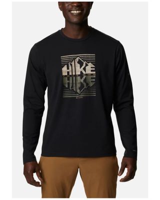 Columbia Men's Sun Trek Hike Graphic Long Sleeve T-Shirt