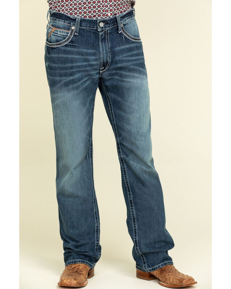 Ariat Men's M4 Coltrane Durango Low Rise Fashion Boot Cut Jeans