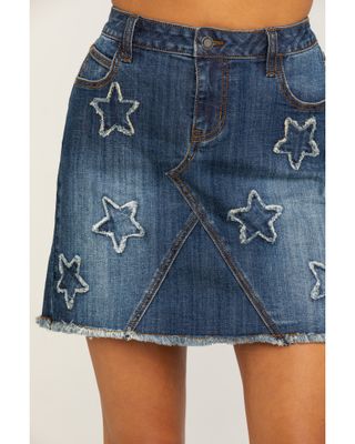 Stetson Women's Star Denim Skirt