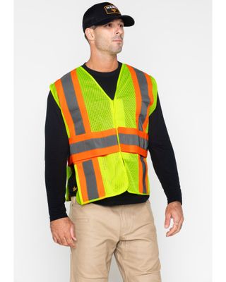 Hawx Men's 2-Tone Mesh Work Vest