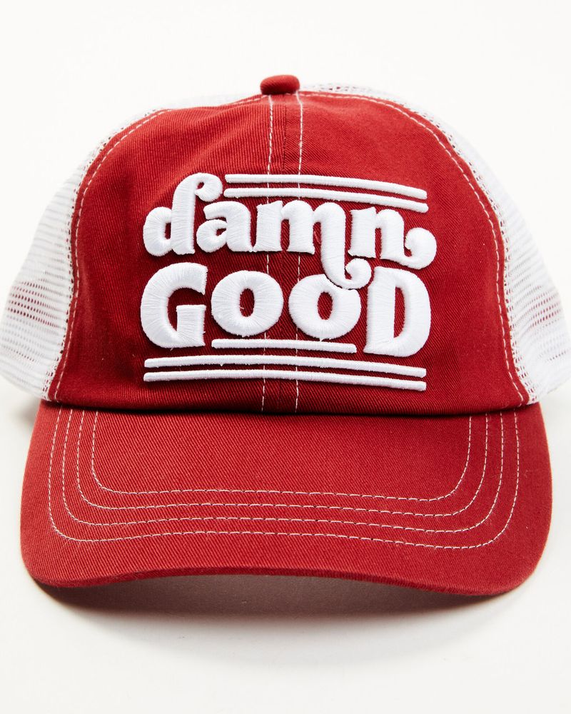 Idyllwind Women's Damn Good Embroidered Mesh-Back Ball Cap