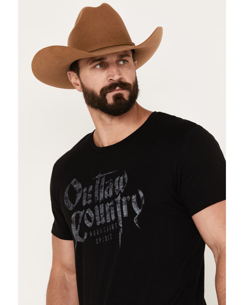 Moonshine Spirit Men's Outlaw Western T-Shirt