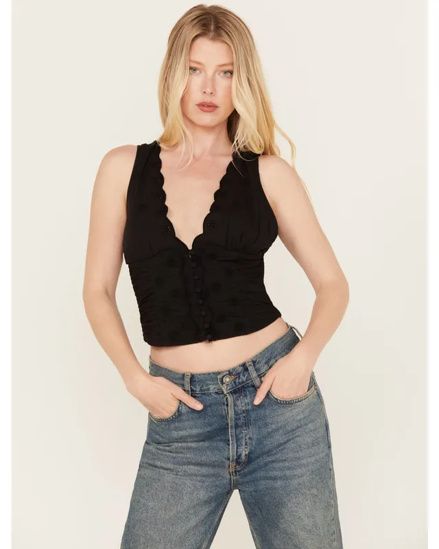 Billabong Forever Sunny Cropped Tank Top