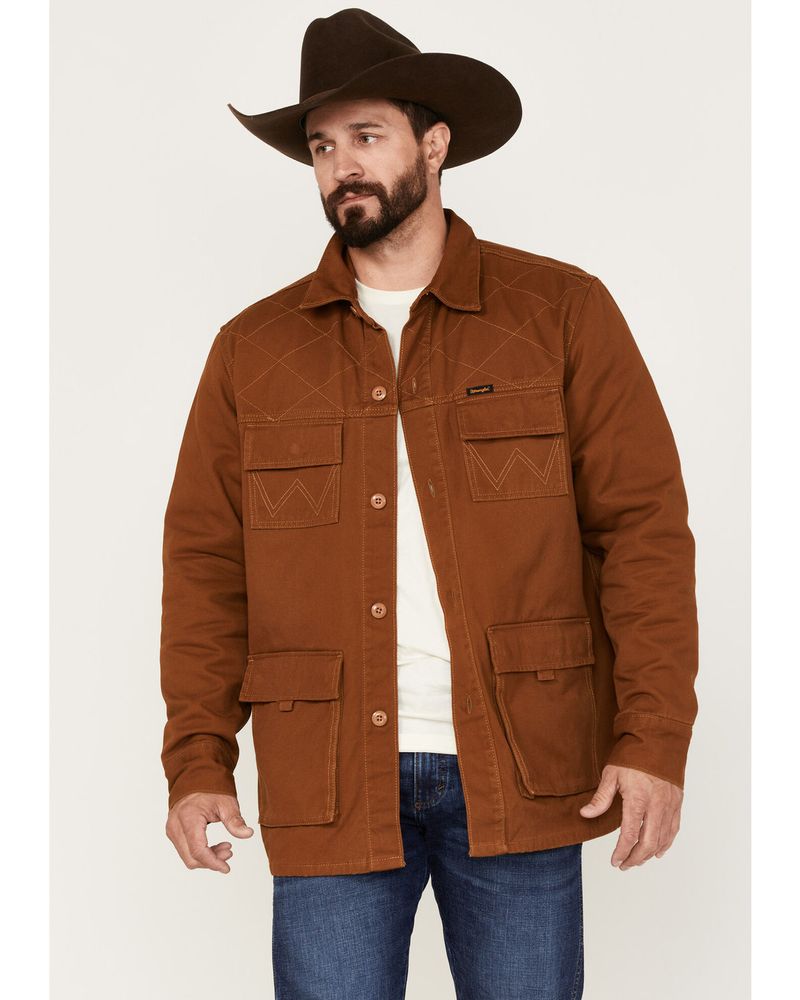 Wrangler Men's Quilted Yoke Chore Jacket | Pueblo Mall
