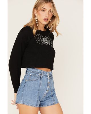 Shyanne Women's Celestial Long Sleeve Graphic Tee