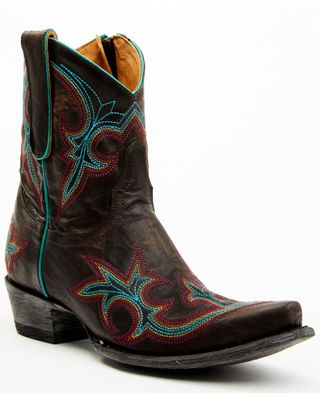Old Gringo Women's Diego Short Embroidered Booties - Snip Toe