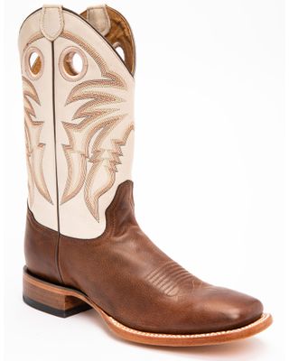 Cody James Men's Leather Western Boots - Broad Square Toe