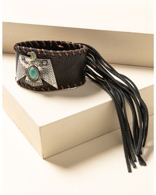 Idyllwind Women's Thunderbird Leather Cuff Bracelet