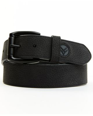 Hawx Men's Logo Tip Casual Leather Belt