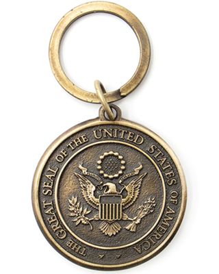 Cody James Men's The Great Seal Of The USA Keychain