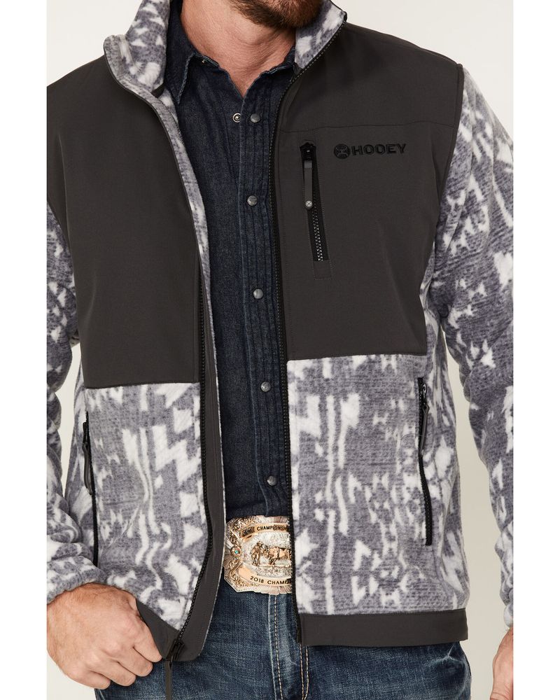Hooey Men's Southwestern Tech Fleece Zip Jacket