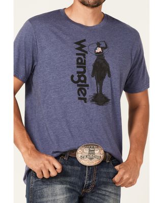 Wrangler Men's Denim Roper Graphic Short Sleeve T-Shirt
