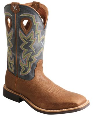Twisted X Men's Top Hand Western Boots - Broad Square Toe