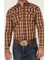 Cody James Men's Weekender Plaid Long Sleeve Snap Western Shirt