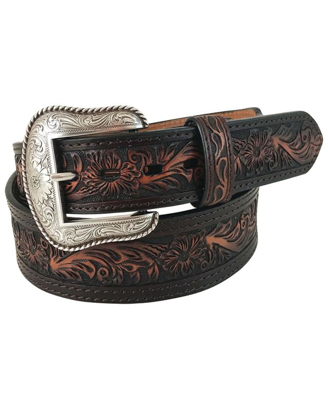 Men's Cognac Ostrich Print Western Belt – Rodeo Boots