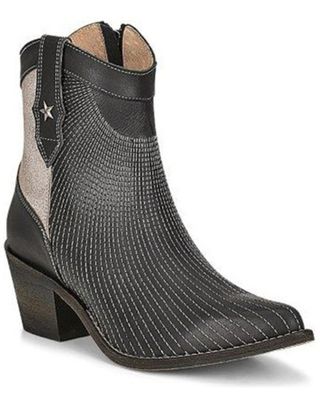 Circle G Women's LD Booties - Pointed Toe