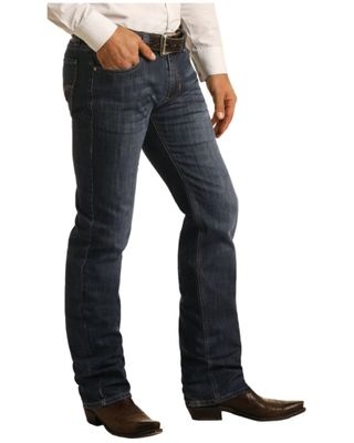 Rock & Roll Denim Men's Reflex Revolver Stretch Slim Straight Jeans