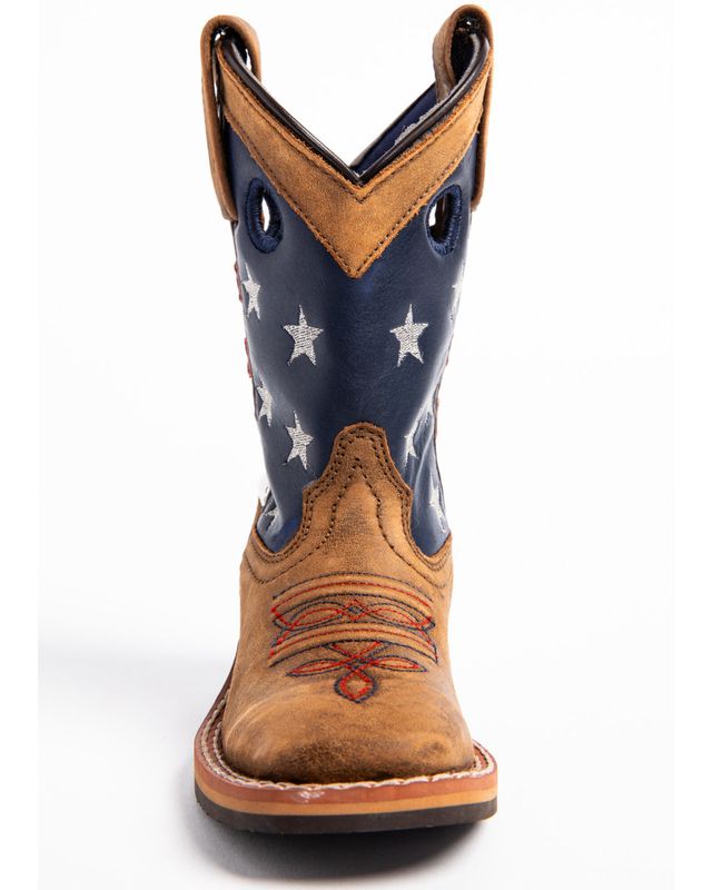 cody james ripped flag boots